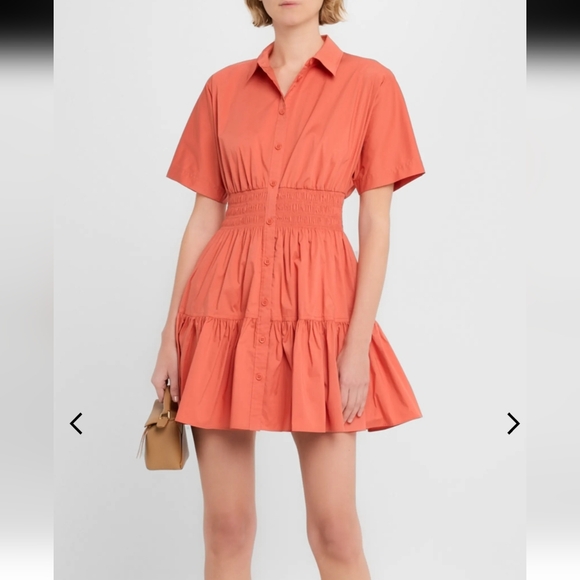 Veronica Beard Dresses & Skirts - Veronica Beard Greta Button-Front Shirtdress Size 8